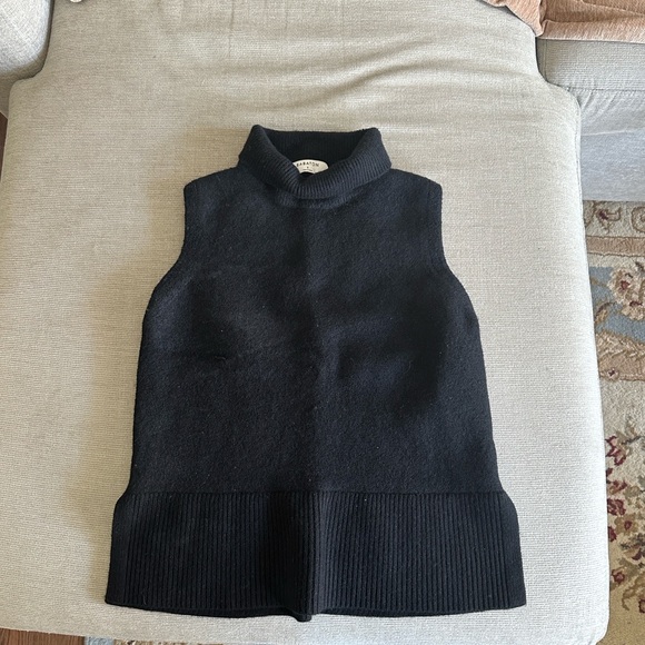 Aritzia Sweaters - Aritzia Babaton Merino Wool Black Sleeveless Turtleneck